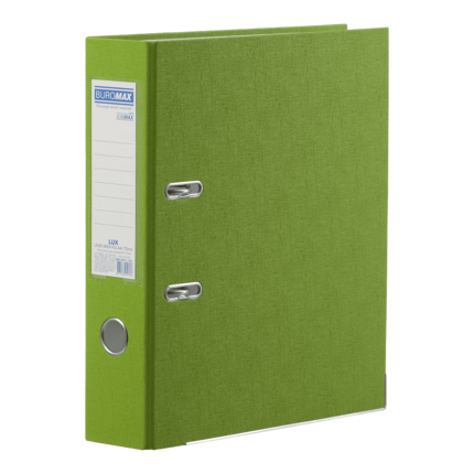 Папка-реєстратор BUROMAX (BM.3011-15c) А4, 70/75 мм (внутр./зовн.), салатовий